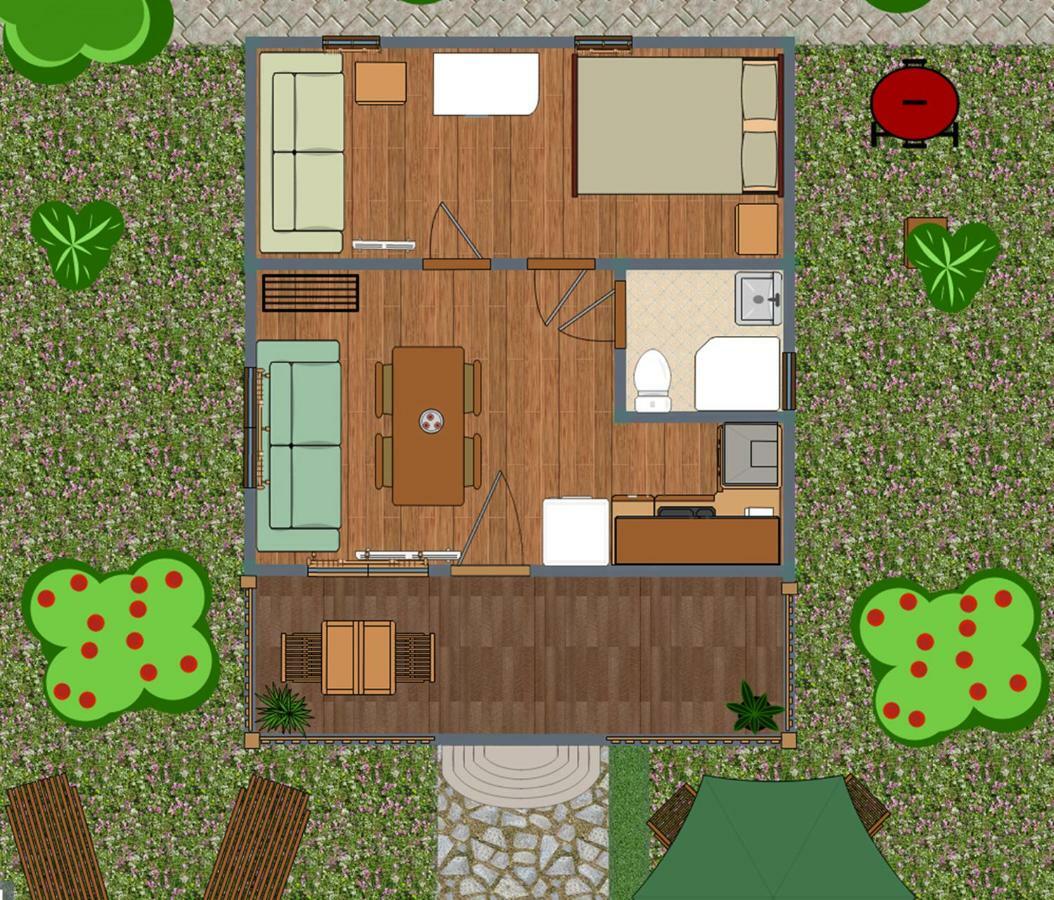 Cabanas Vallecino Manzanal de los Infantes Eksteriør billede
